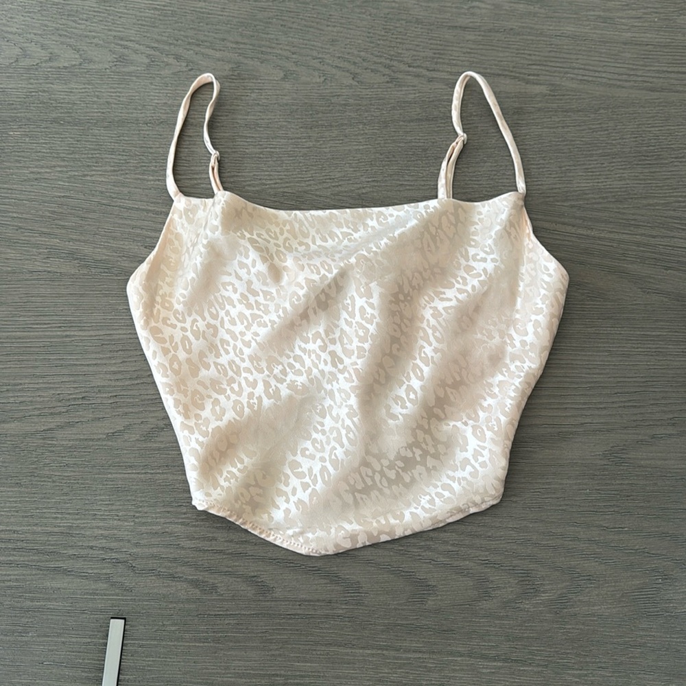 Satin Tank Top